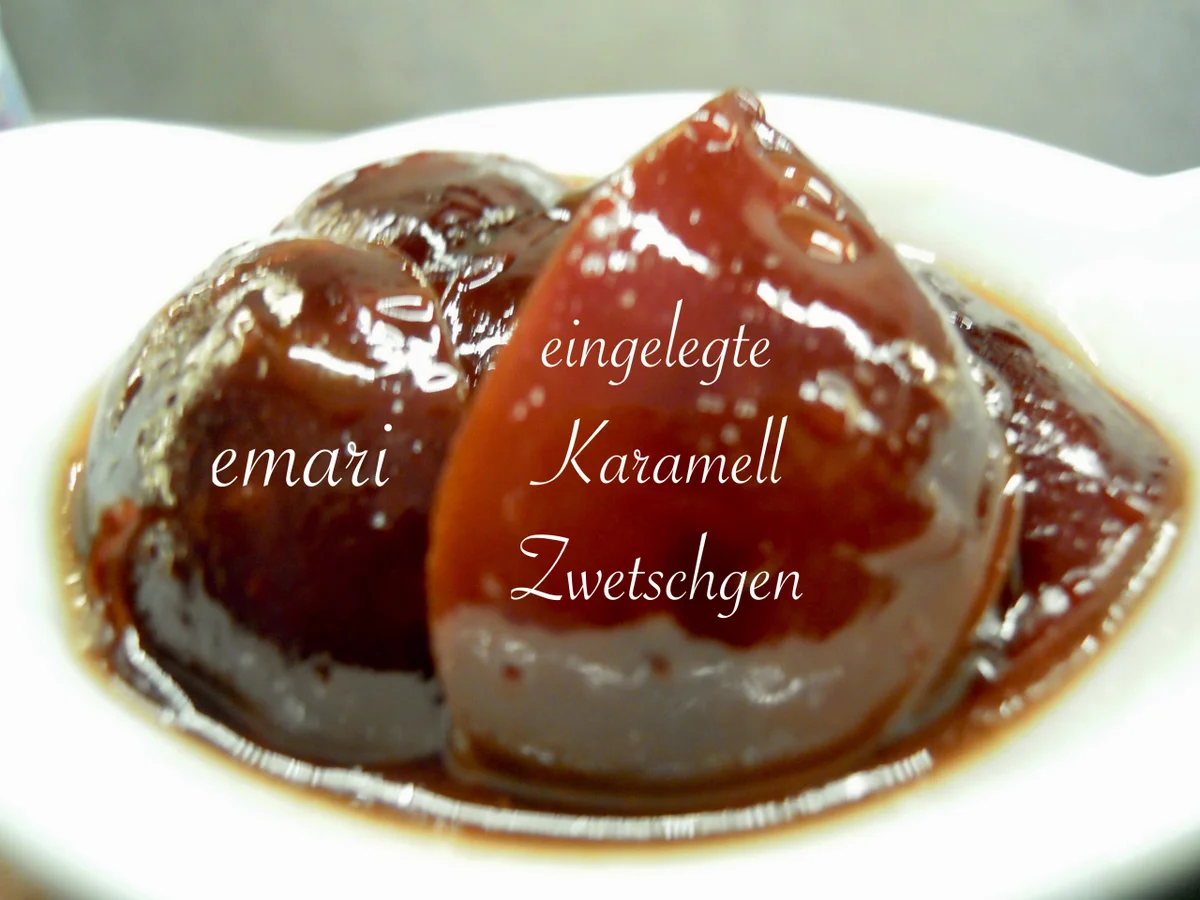 Rezept: eingelegte Karamell Zwetschgen mit einem traumhaften Aroma Bild Nr. 2 eingelegte Karamell Zwetschgen mit einem traumhaften Aroma - Rezept - Bild Nr. 2