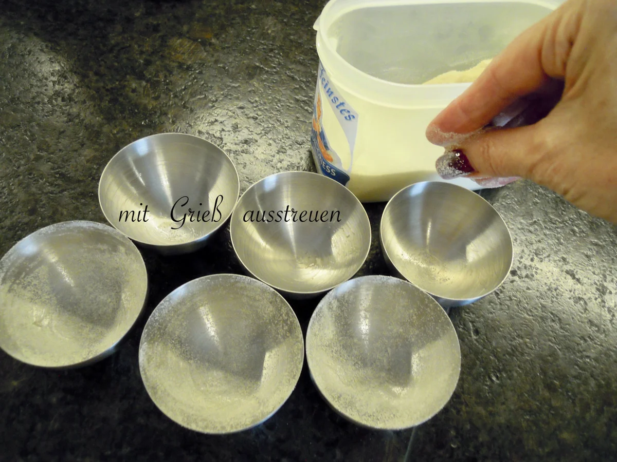 Rezept: süße Polenta Auflauf Törtchen Bild Nr. 4 süße Polenta Auflauf Törtchen - Rezept - Bild Nr. 4