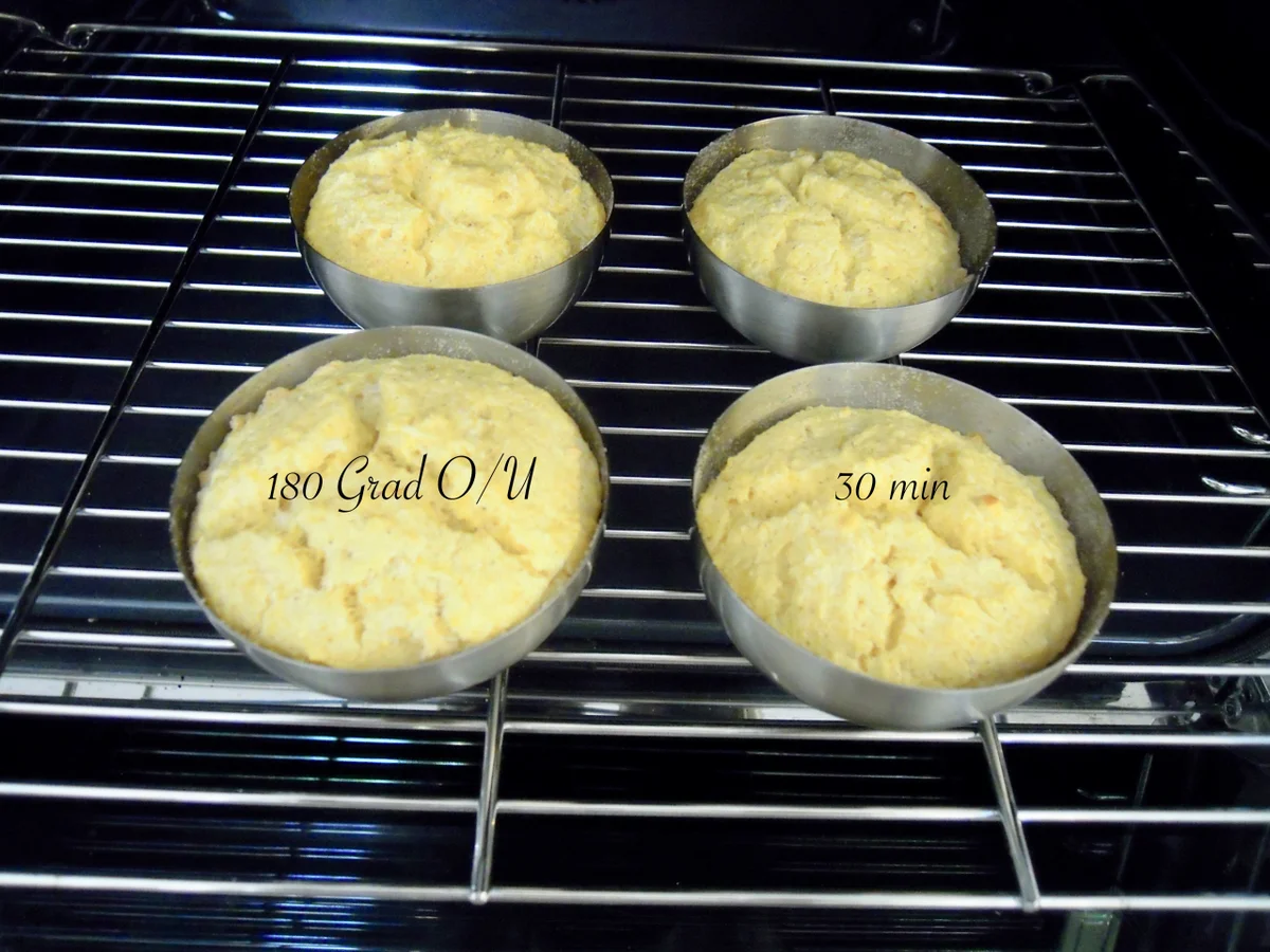 Rezept: süße Polenta Auflauf Törtchen Bild Nr. 11149 süße Polenta Auflauf Törtchen - Rezept - Bild Nr. 11149