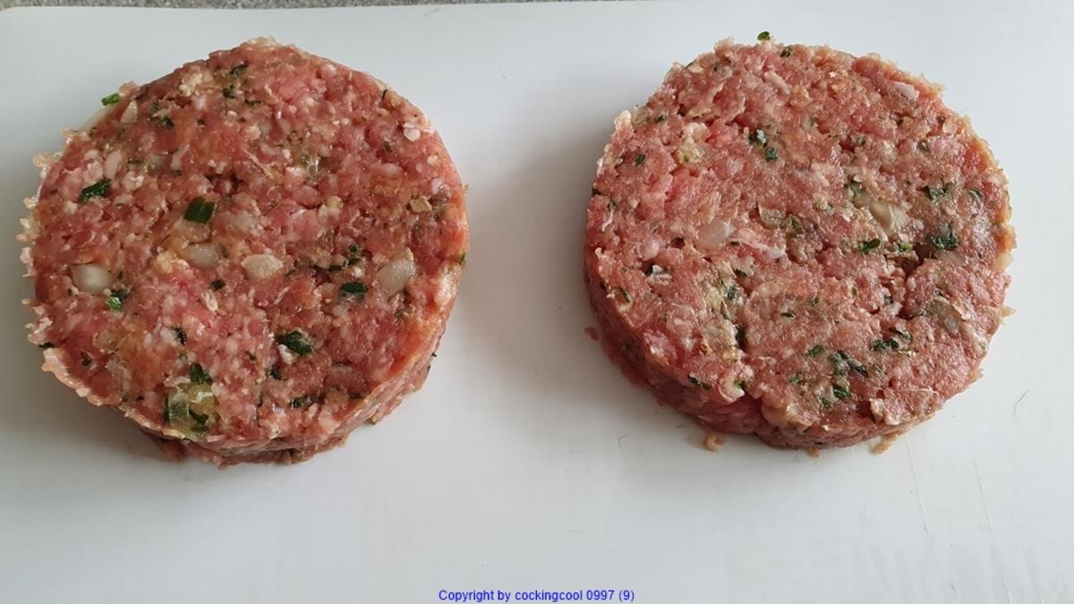 Burger Patty`s selbst gemacht = kochbar Challenge 9.0 (2020) - Rezept - Bild Nr. 2