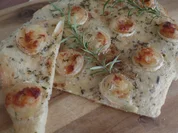 Flammkuchen mit Ziegenkäse und Agavensirup - Rezept - Bild Nr. 11144