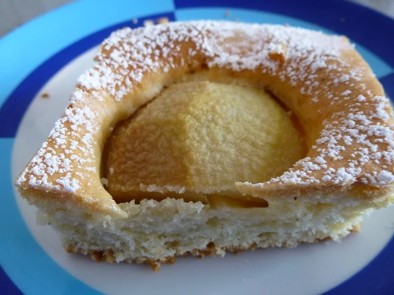 Rezept: Birnenkuchen vom Blech Bild Nr. 2 Birnenkuchen vom Blech - Rezept - Bild Nr. 2