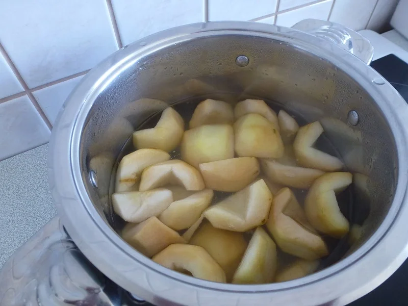 Rezept: Birnenkuchen vom Blech Bild Nr. 6 Birnenkuchen vom Blech - Rezept - Bild Nr. 6