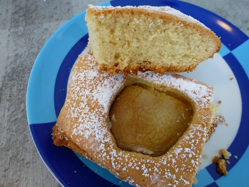 Rezept: Birnenkuchen vom Blech Bild Nr. 9 Birnenkuchen vom Blech - Rezept - Bild Nr. 9