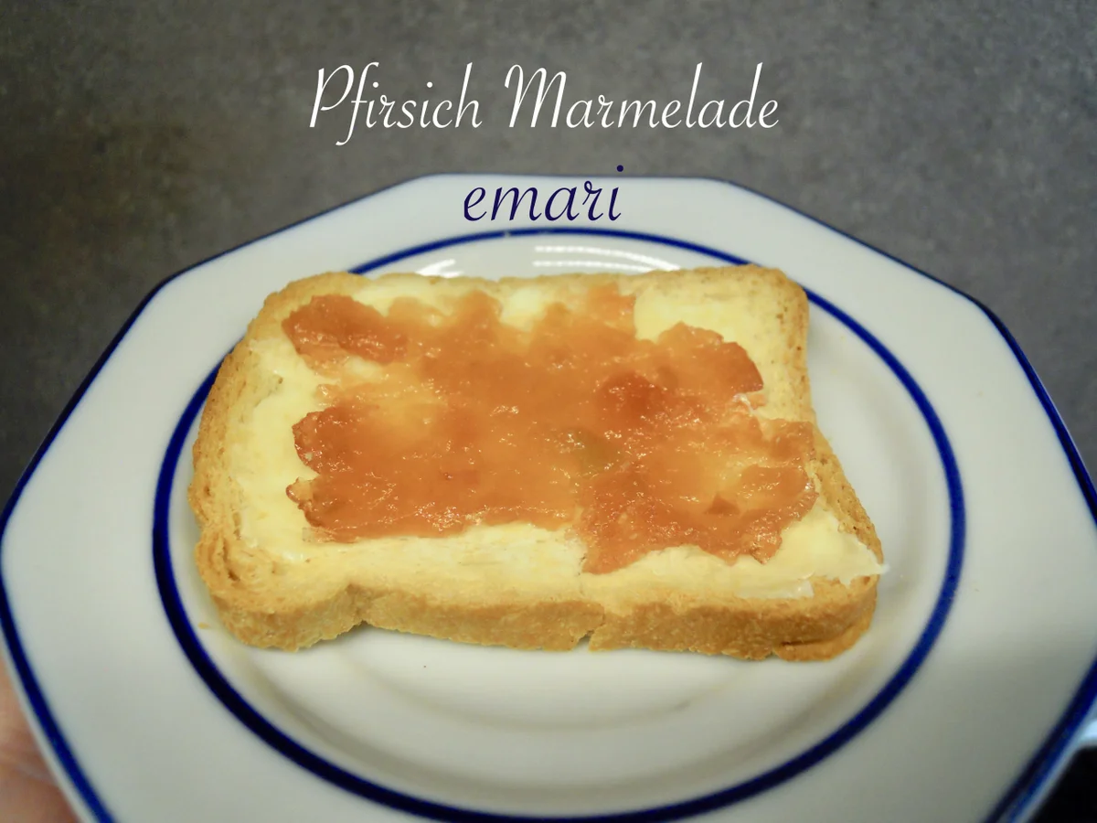 Pfirsich Marmelade mit Hicks - Kochbar Challenge 9.0 2020 - Rezept - Bild Nr. 2