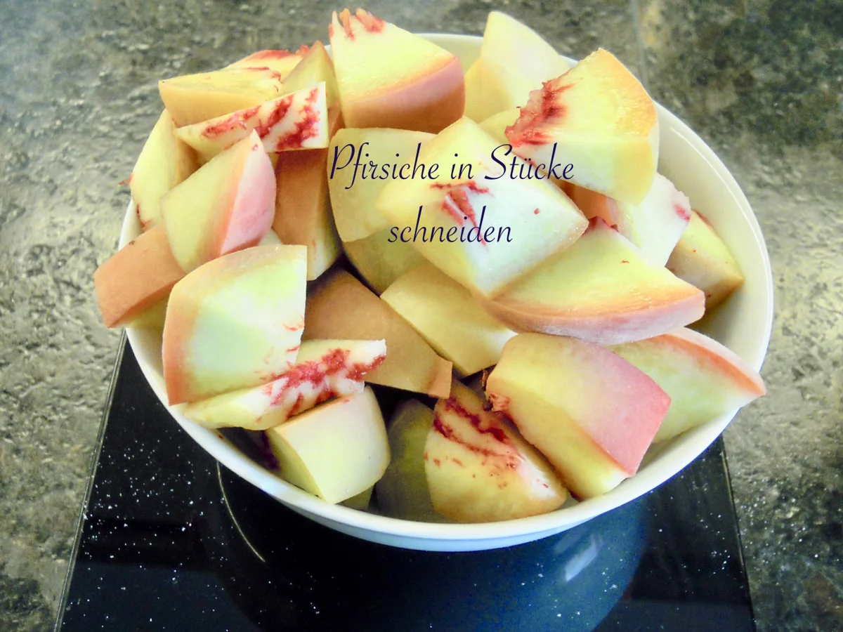Pfirsich Marmelade mit Hicks - Kochbar Challenge 9.0 2020 - Rezept - Bild Nr. 3