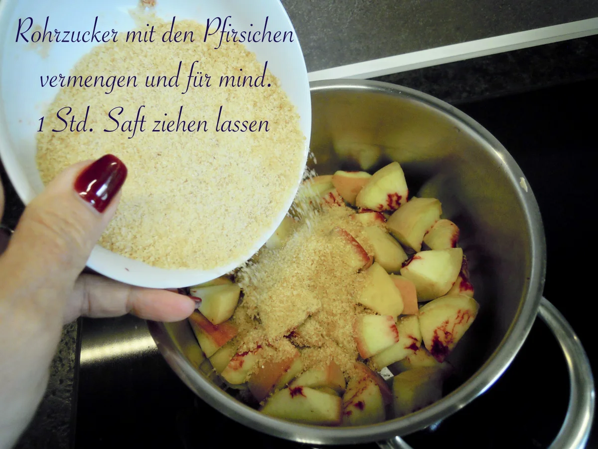 Pfirsich Marmelade mit Hicks - Kochbar Challenge 9.0 2020 - Rezept - Bild Nr. 4