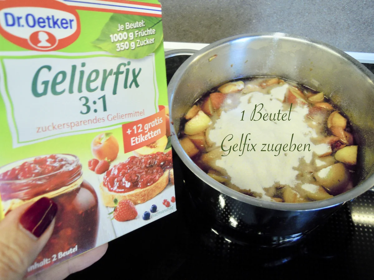 Pfirsich Marmelade mit Hicks - Kochbar Challenge 9.0 2020 - Rezept - Bild Nr. 5