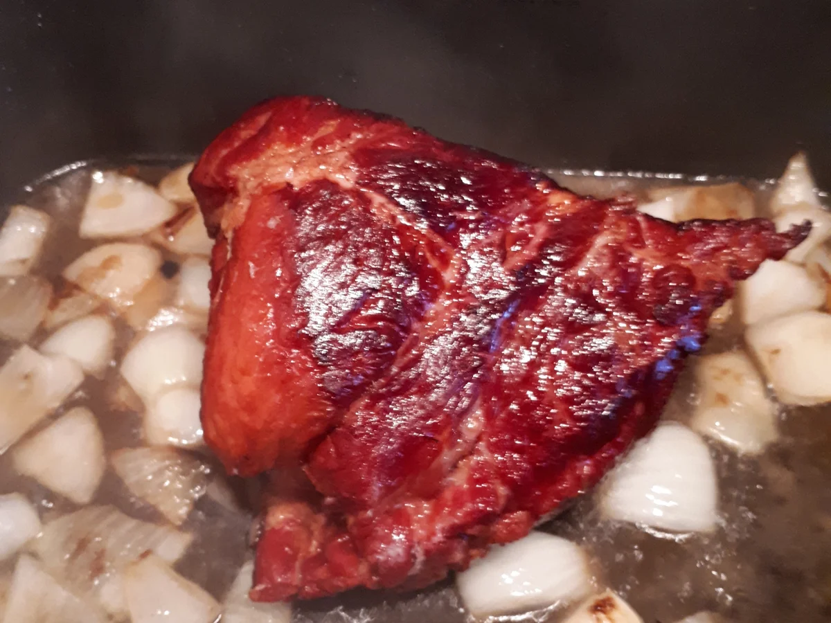 Rezept: Kasseler-Braten mit Buttermöhren Bild Nr. 7 Kasseler-Braten mit Buttermöhren - Rezept - Bild Nr. 7