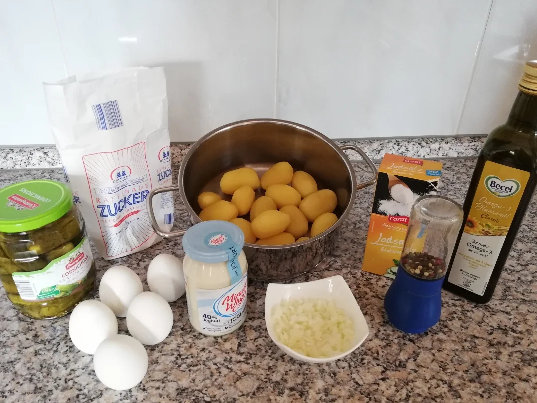 Rezept: Mein Kartoffelsalat Bild Nr. 3 Mein Kartoffelsalat - Rezept - Bild Nr. 3