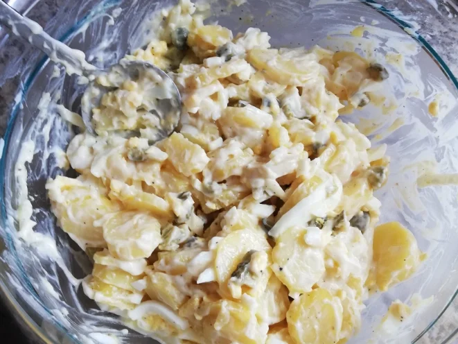 Rezept: Mein Kartoffelsalat Bild Nr. 5 Mein Kartoffelsalat - Rezept - Bild Nr. 5