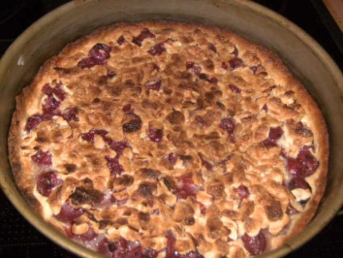 Bilder für Kirsch-Mandel-Kuchen - Rezept