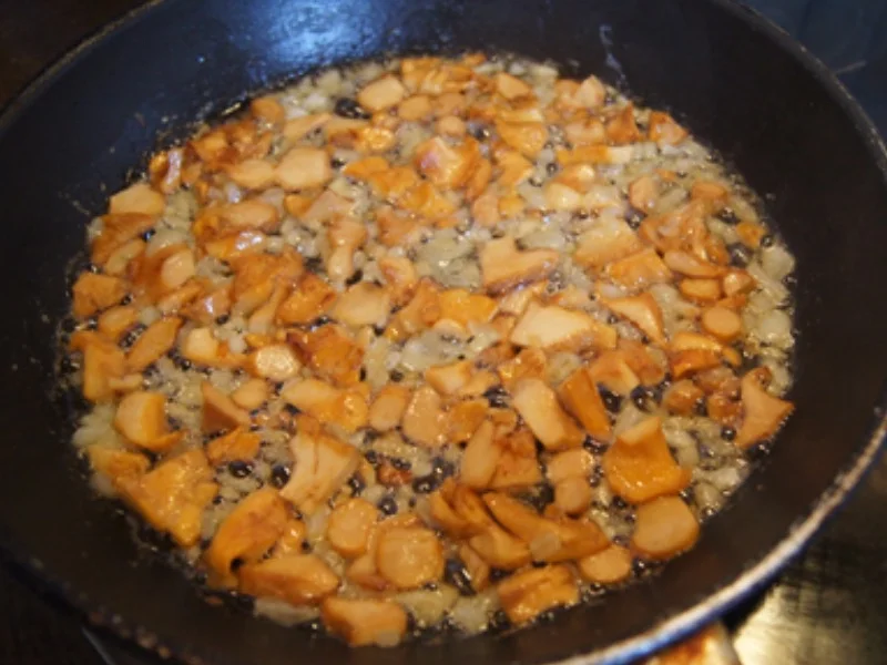 Rezept: Pfifferling-Omelett Bild Nr. 10 Pfifferling-Omelett - Rezept - Bild Nr. 10