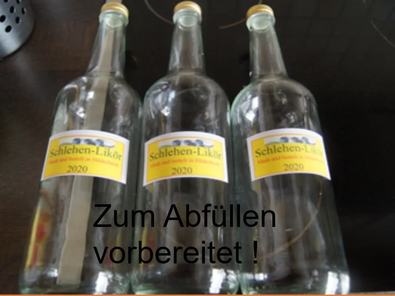 Schlehenlikör XXL - Rezept - Bild Nr. 7