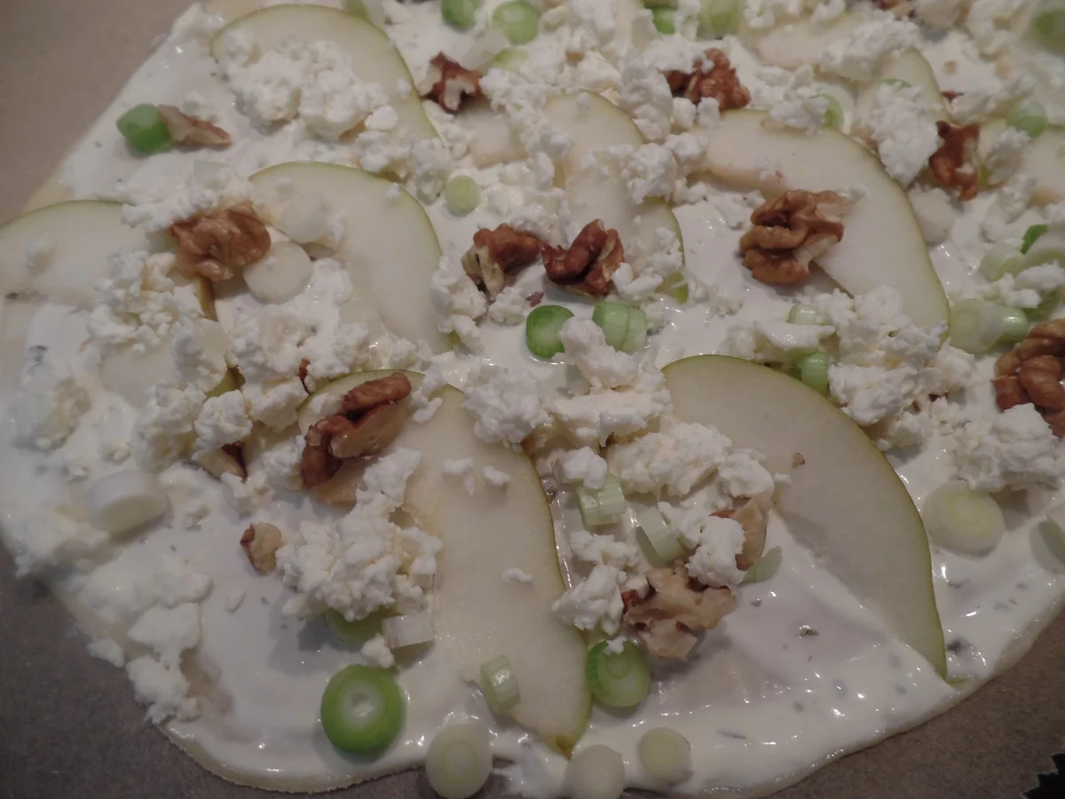 Rezept: Herbst-Flammkuchen Bild Nr. 11186 Herbst-Flammkuchen - Rezept - Bild Nr. 11186