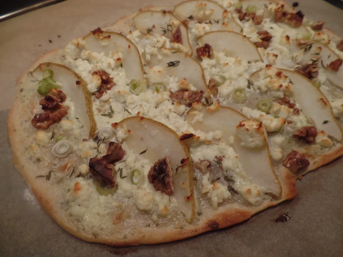 Rezept: Herbst-Flammkuchen Bild Nr. 11187 Herbst-Flammkuchen - Rezept - Bild Nr. 11187