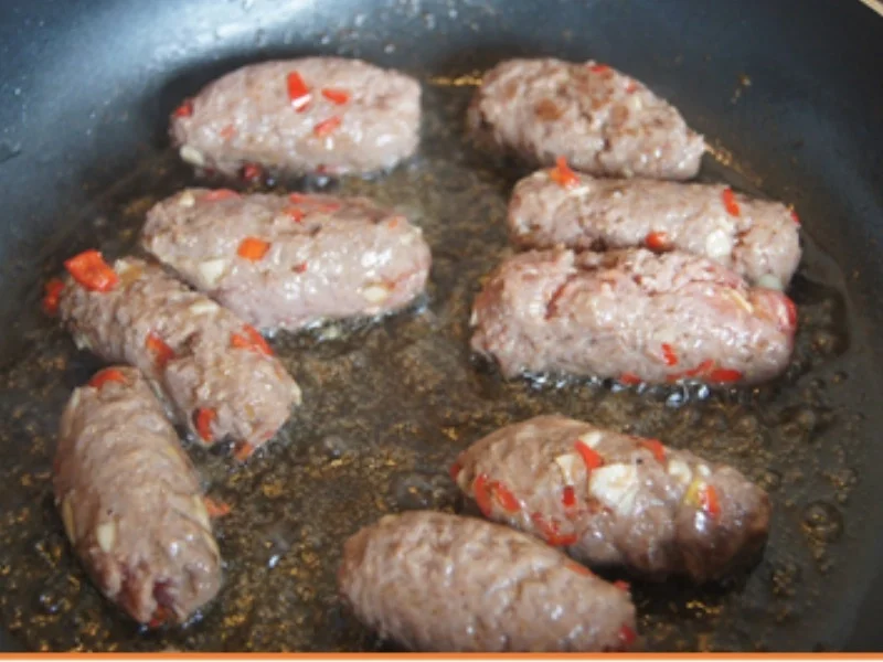 Cevapcici mit Gemüsereis - Rezept - Bild Nr. 6