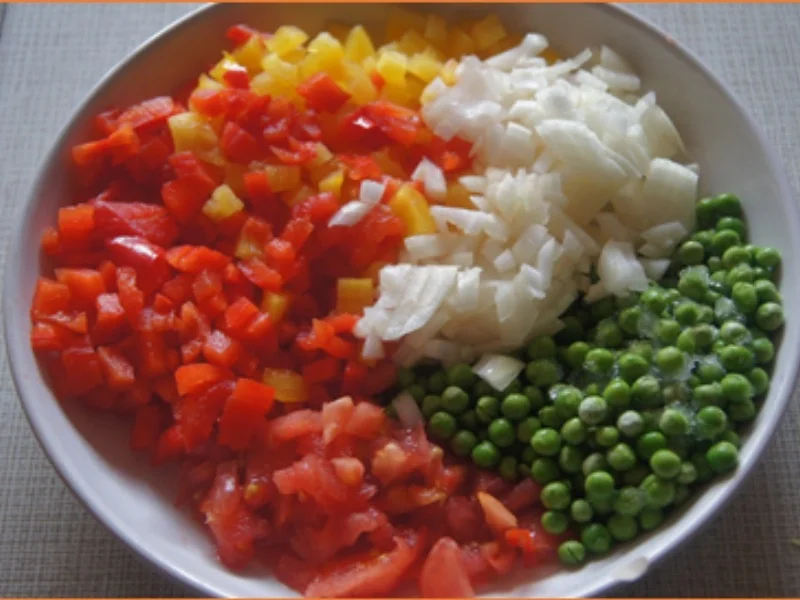 Cevapcici mit Gemüsereis - Rezept - Bild Nr. 16