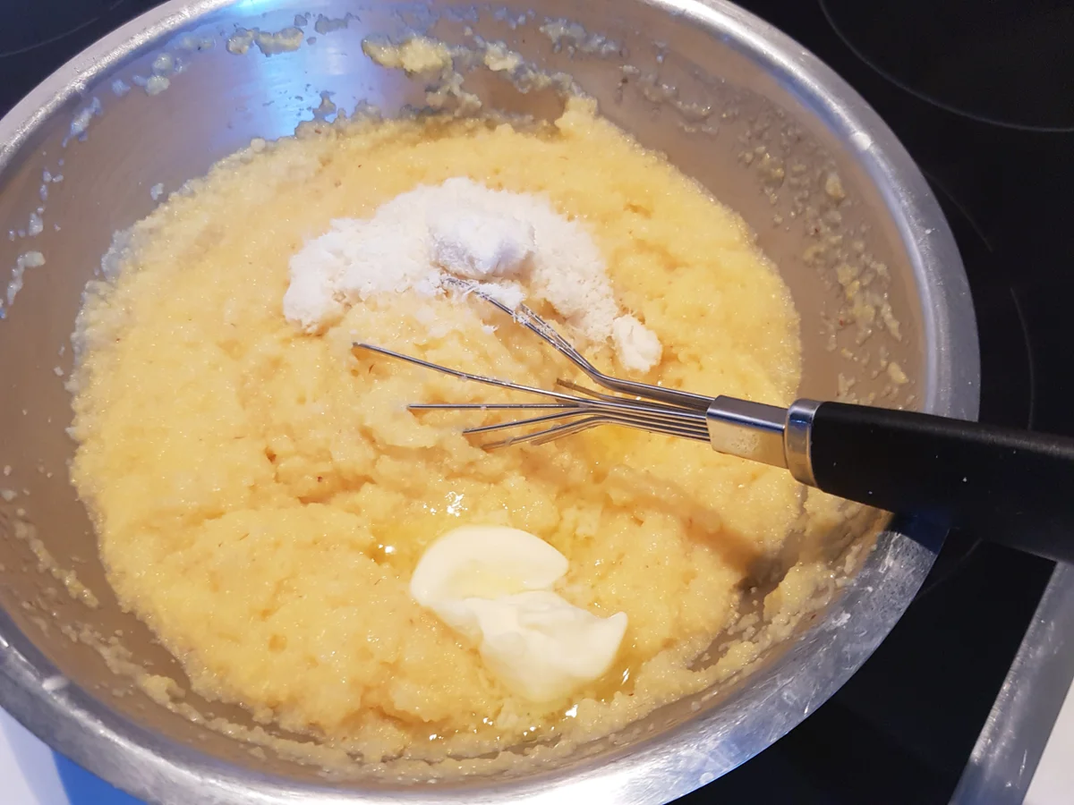 Hähnchen-Involtini mit mediterranem Gemüse und  Polenta-Talern - Rezept - Bild Nr. 15