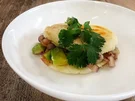 Arepa mit Wolfsbarsch, Avocado, Tomaten (Jorge Gonzales) - Rezept - Bild Nr. 2