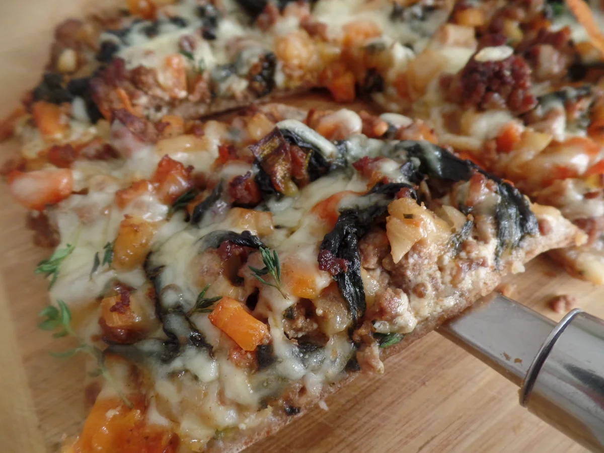 Hackfleisch-Flammkuchen - Rezept - Bild Nr. 11195