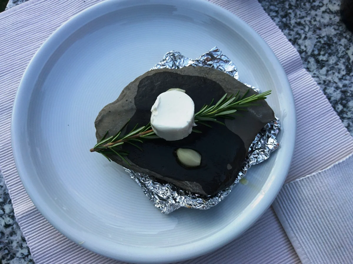 Ziegenfrischkäsetaler vom heissen Stein - Rezept - Bild Nr. 10