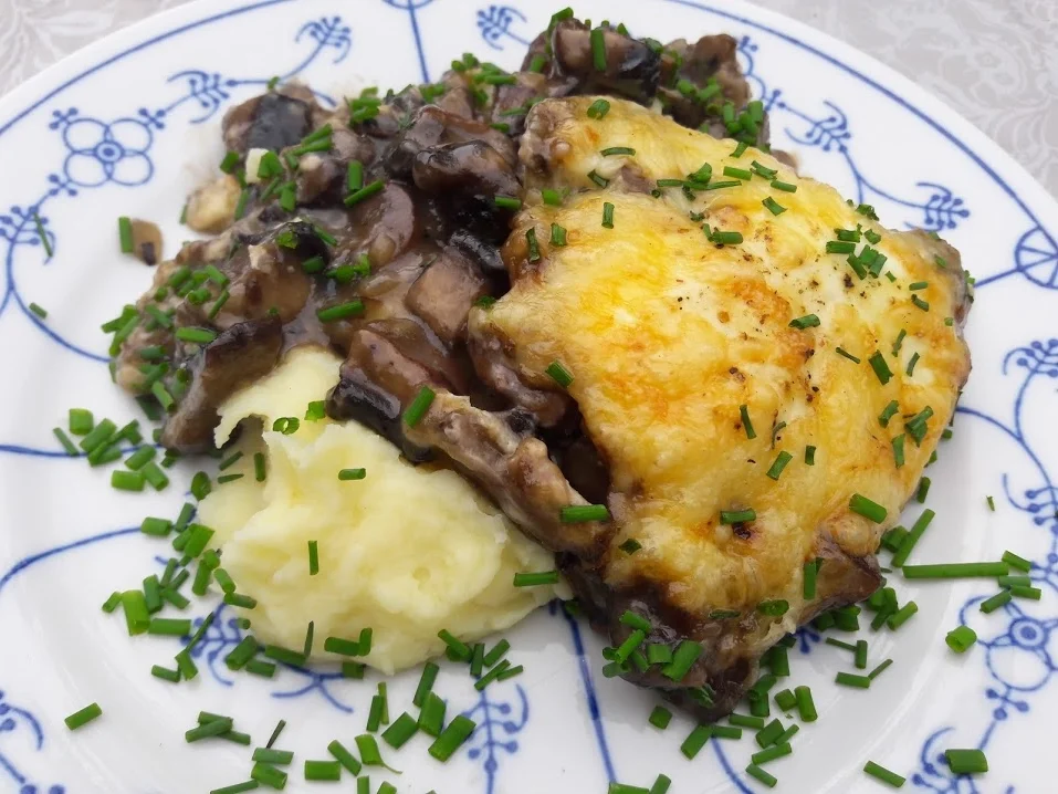 Pilzragout überbacken - Rezept - Bild Nr. 3