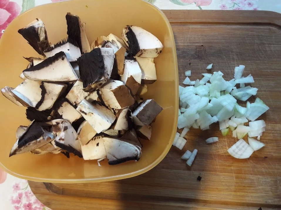 Pilzragout überbacken - Rezept - Bild Nr. 5