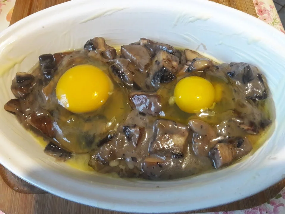 Pilzragout überbacken - Rezept - Bild Nr. 7