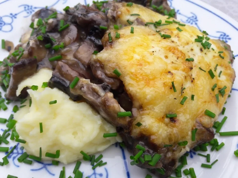 Pilzragout überbacken - Rezept - Bild Nr. 12