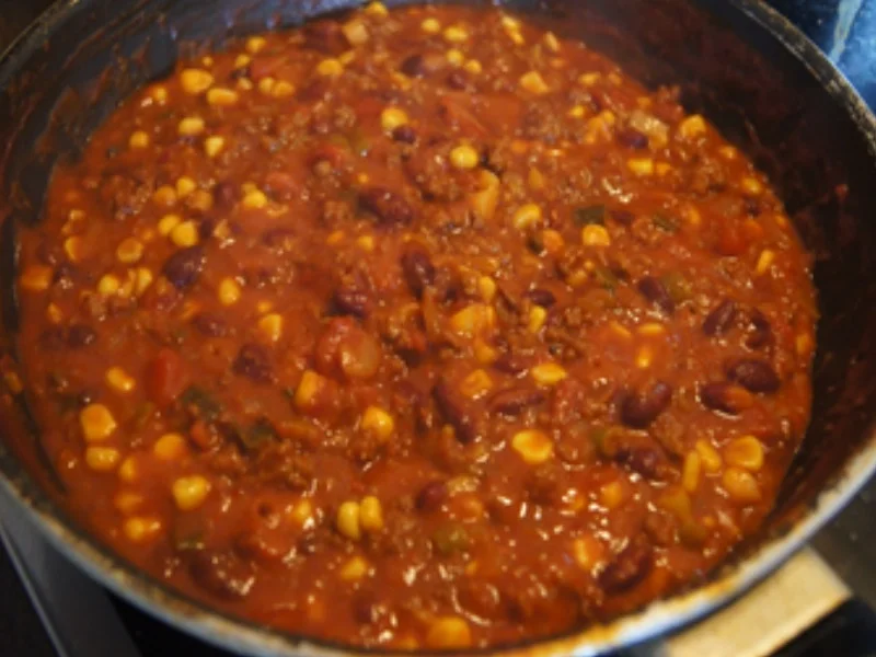 Chili con Carne mit Pellkartoffeln III - Rezept - Bild Nr. 14