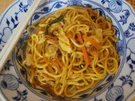 Asiatische Nudeln mit Hähnchenbrustfilet, Gemüse und Ei - Rezept - Bild Nr. 2