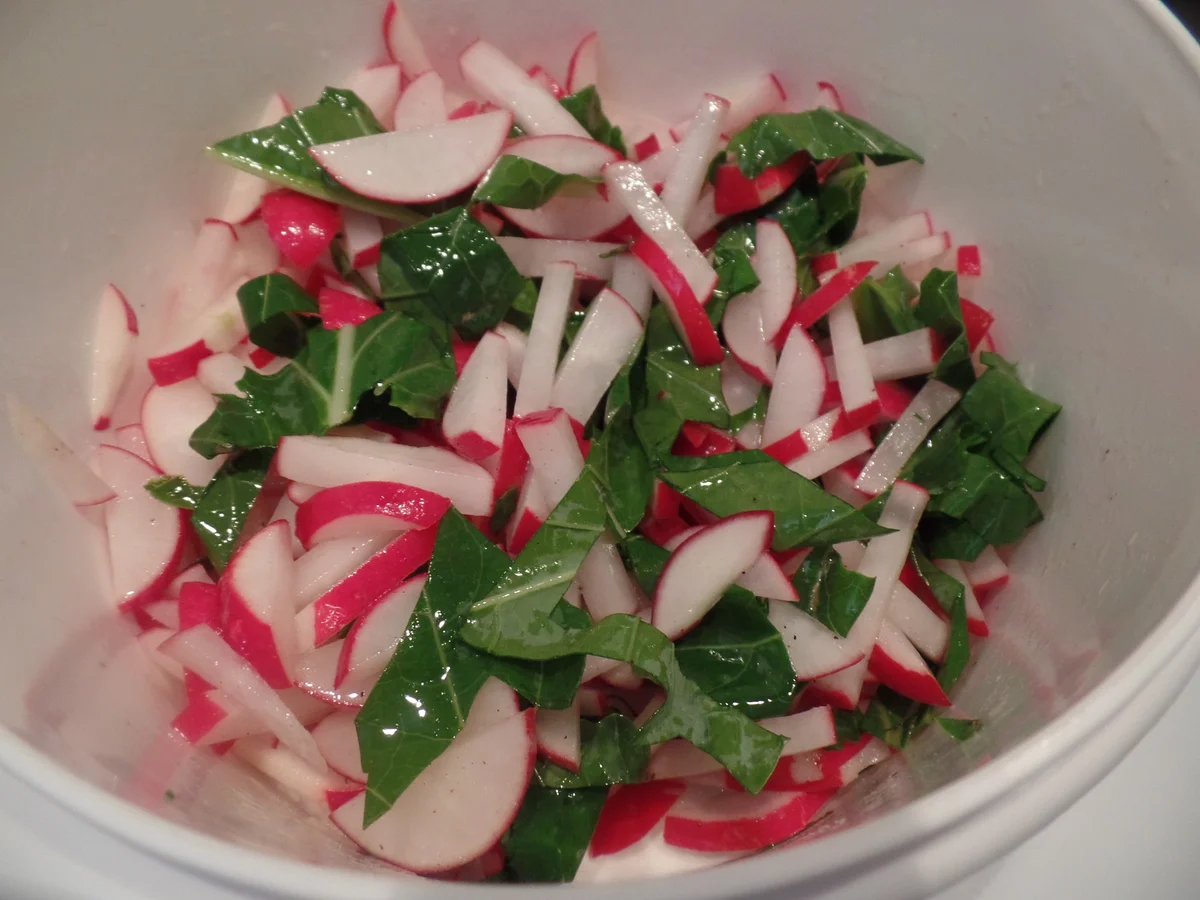 Rezept: Kabeljau auf -Kartoffel-Kohlrabi-Rahm on Top mit Radieschen-Salsa Bild Nr. 11223 Kabeljau auf -Kartoffel-Kohlrabi-Rahm on Top mit Radieschen-Salsa - Rezept - Bild Nr. 11223