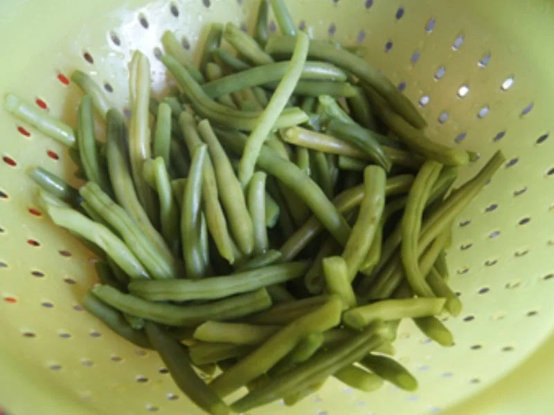 Seelachsfilet mit Buschbohnen und Möhren-Kartoffel-Stampf - Rezept - Bild Nr. 11236