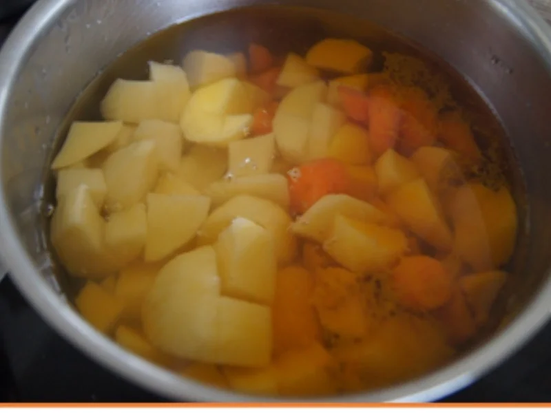 Seelachsfilet mit Buschbohnen und Möhren-Kartoffel-Stampf - Rezept - Bild Nr. 11237