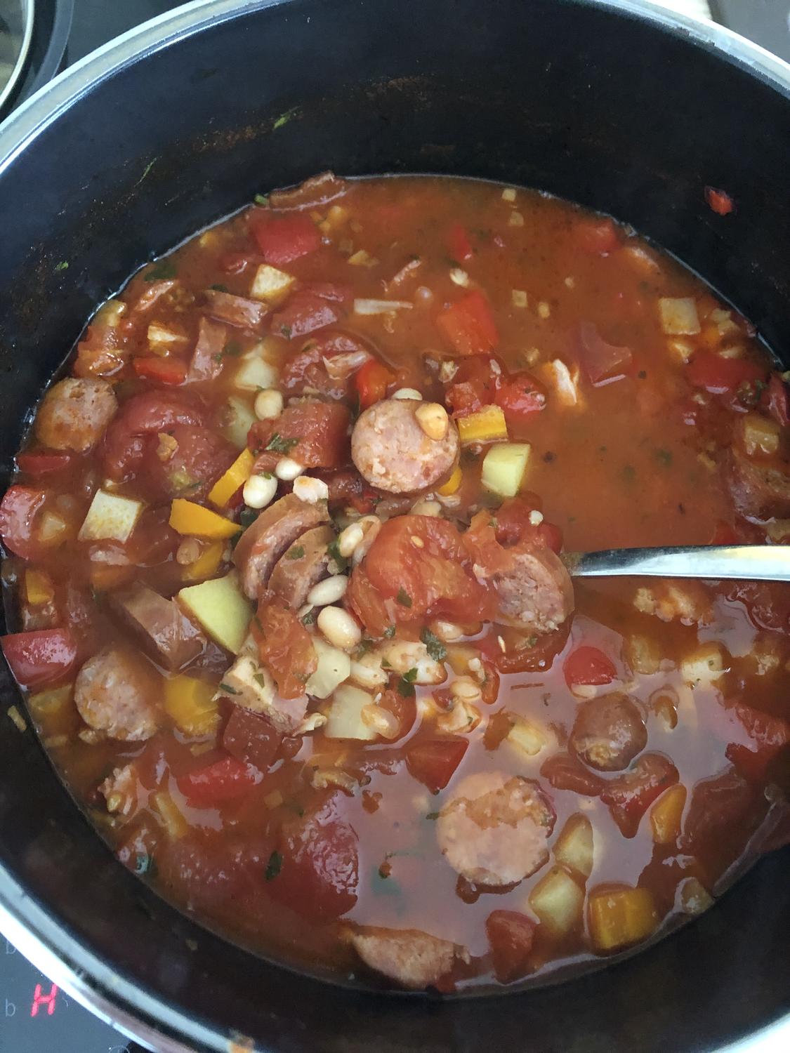 Serbische Bohnensuppe - Rezept mit Bild - kochbar.de