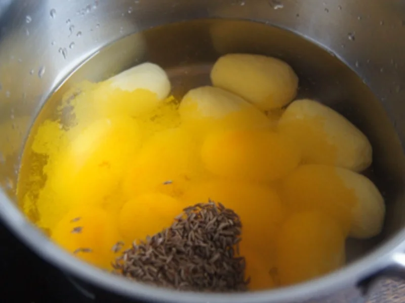 Fränkische Bratwurstschnecke mit Rahmkohlrabi und Drillingen - Rezept - Bild Nr. 15