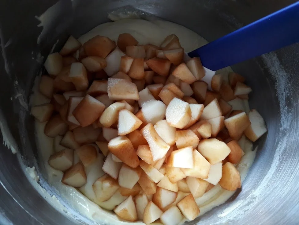 Apfelkuchen mit Schokoladendecke zur kochbar Challenge September 2020 - Rezept - Bild Nr. 9