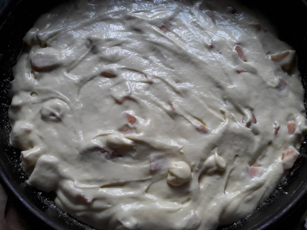 Apfelkuchen mit Schokoladendecke zur kochbar Challenge September 2020 - Rezept - Bild Nr. 11