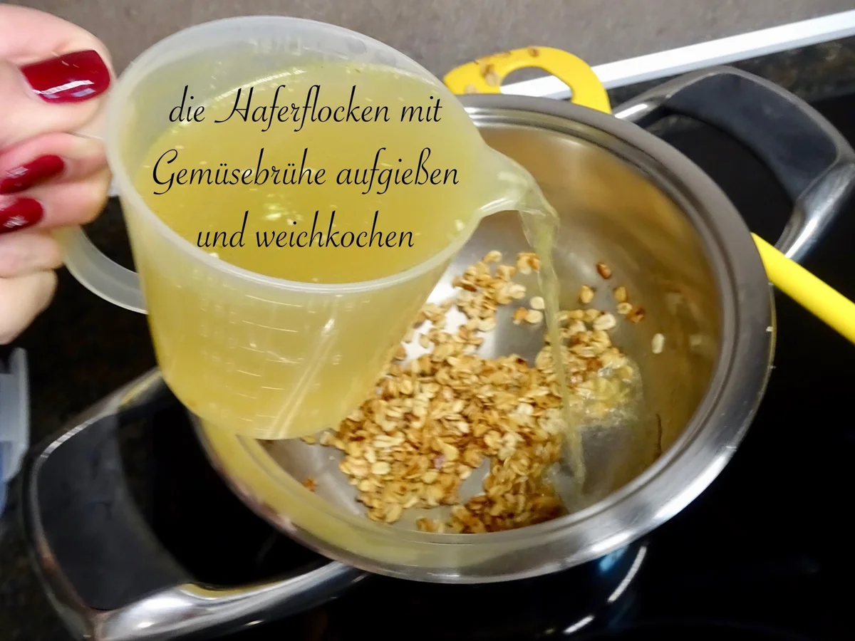 Schonkost - leckere Haferflocken Suppe - Rezept - Bild Nr. 4