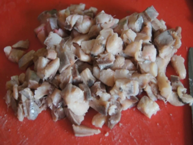 Matjessalat mit Pellkartoffeln - Rezept - Bild Nr. 4