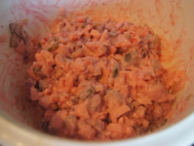 Matjessalat mit Pellkartoffeln - Rezept - Bild Nr. 12