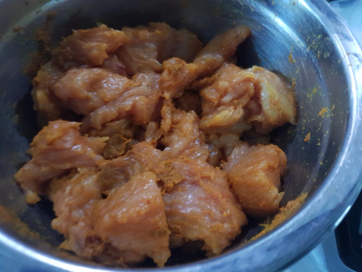 Puten-Curry scharf, mit Trauben - Rezept - Bild Nr. 8