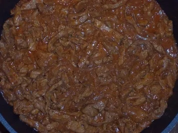 Rezept: Gyros mit Soße Gyros mit Soße - Rezept