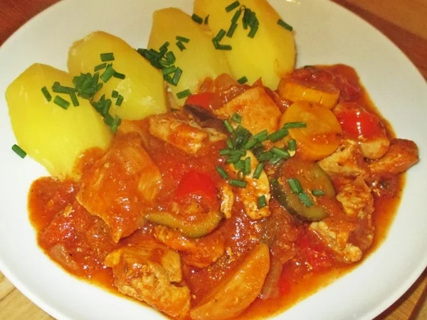 Hähnchen-Gemüsepfanne mediterran - Rezept - Bild Nr. 2