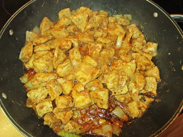 Hähnchen-Gemüsepfanne mediterran - Rezept - Bild Nr. 5