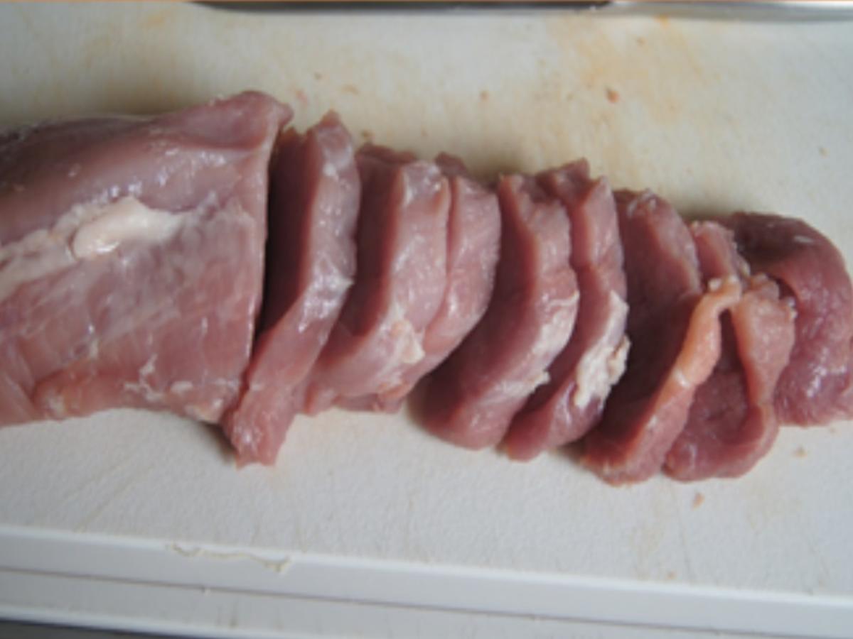 Schweinefiletspieße und Paprikaspieße mit pikanter Sauce - Rezept - Bild Nr. 4