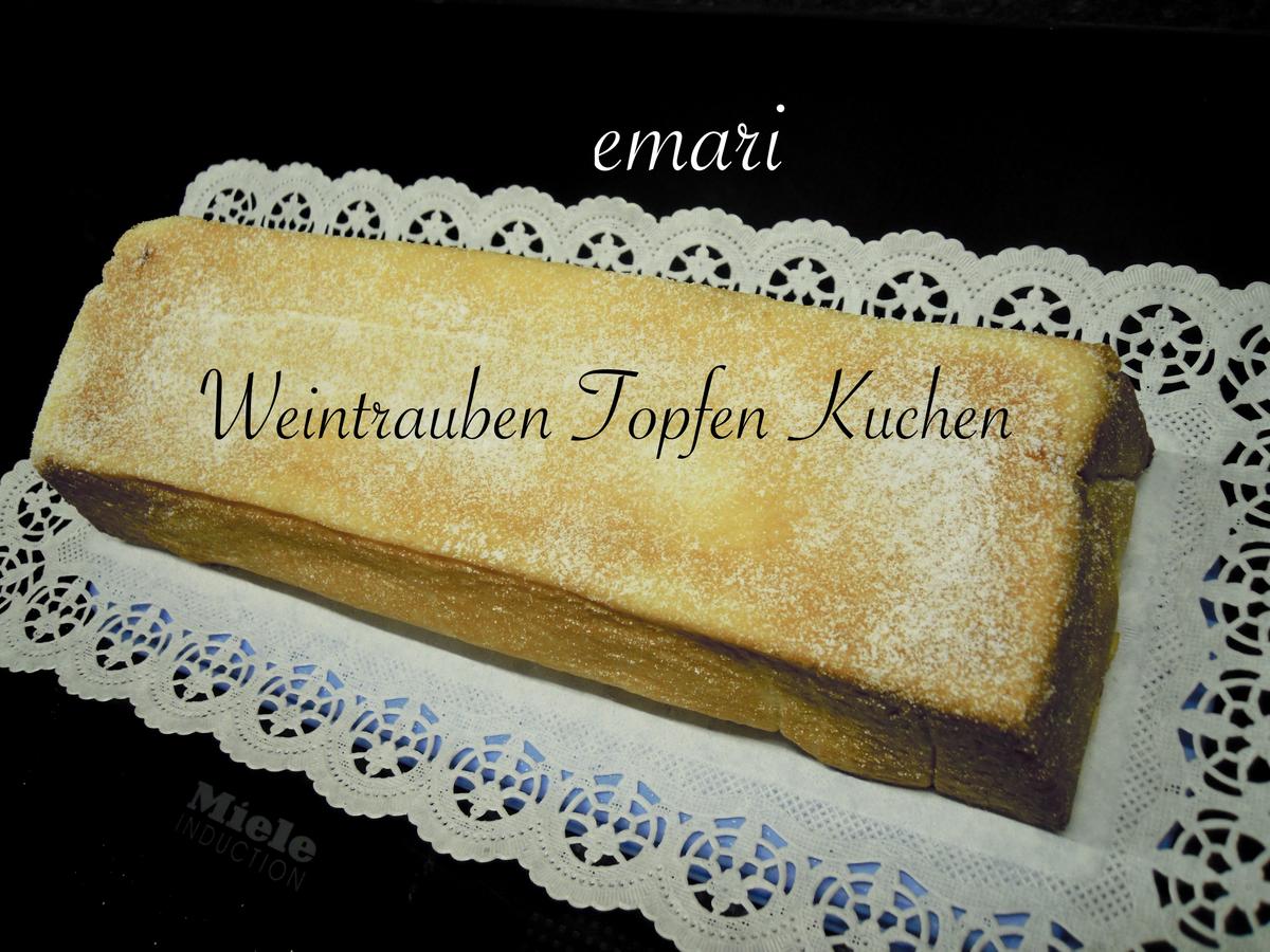 Weintrauben Topfen Kuchen - Rezept - Bild Nr. 3