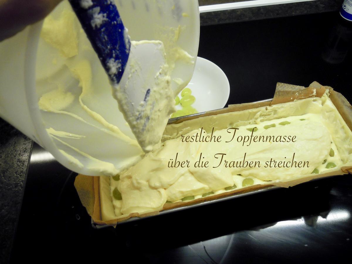 Weintrauben Topfen Kuchen - Rezept - Bild Nr. 11413