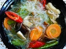 Bunte Glasnudelsuppe mit Huhn - Rezept - Bild Nr. 2